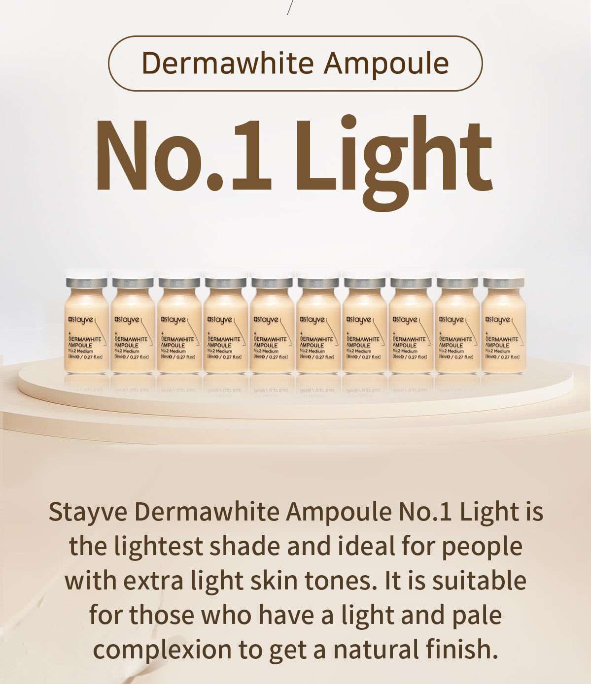 BB Glow Stayve Dermawhite No.1 Light