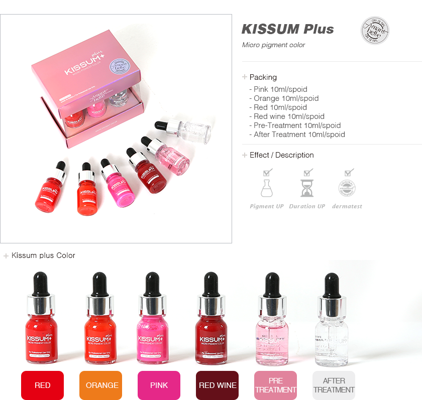 Kissum tint lips bb glow